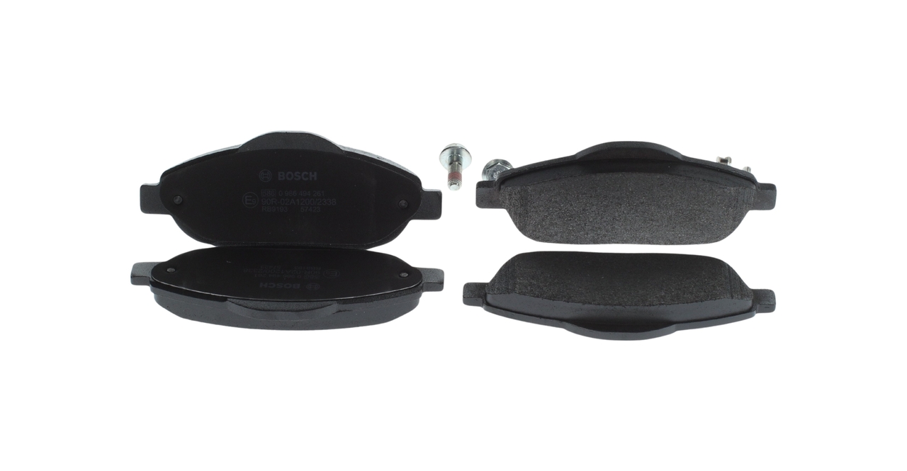 Brake Pad Set, disc brake - 0 986 494 261 BOSCH