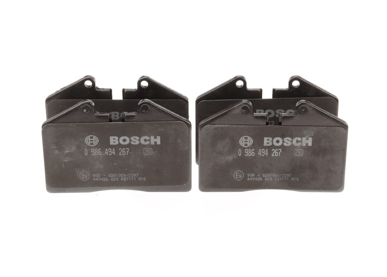 Kit pastiglie freno, Freno a disco - 0 986 494 267 BOSCH
