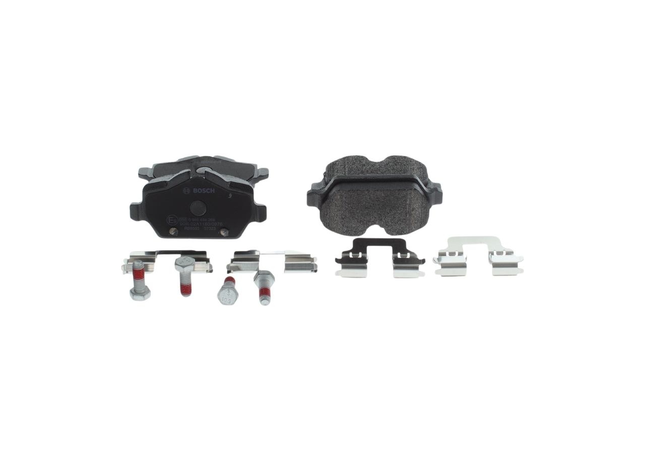Brake Pad Set, disc brake - 0 986 494 269 BOSCH