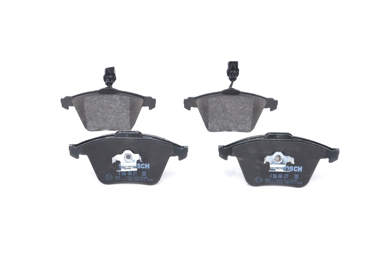 Brake Pad Set, disc brake - 0 986 494 271 BOSCH