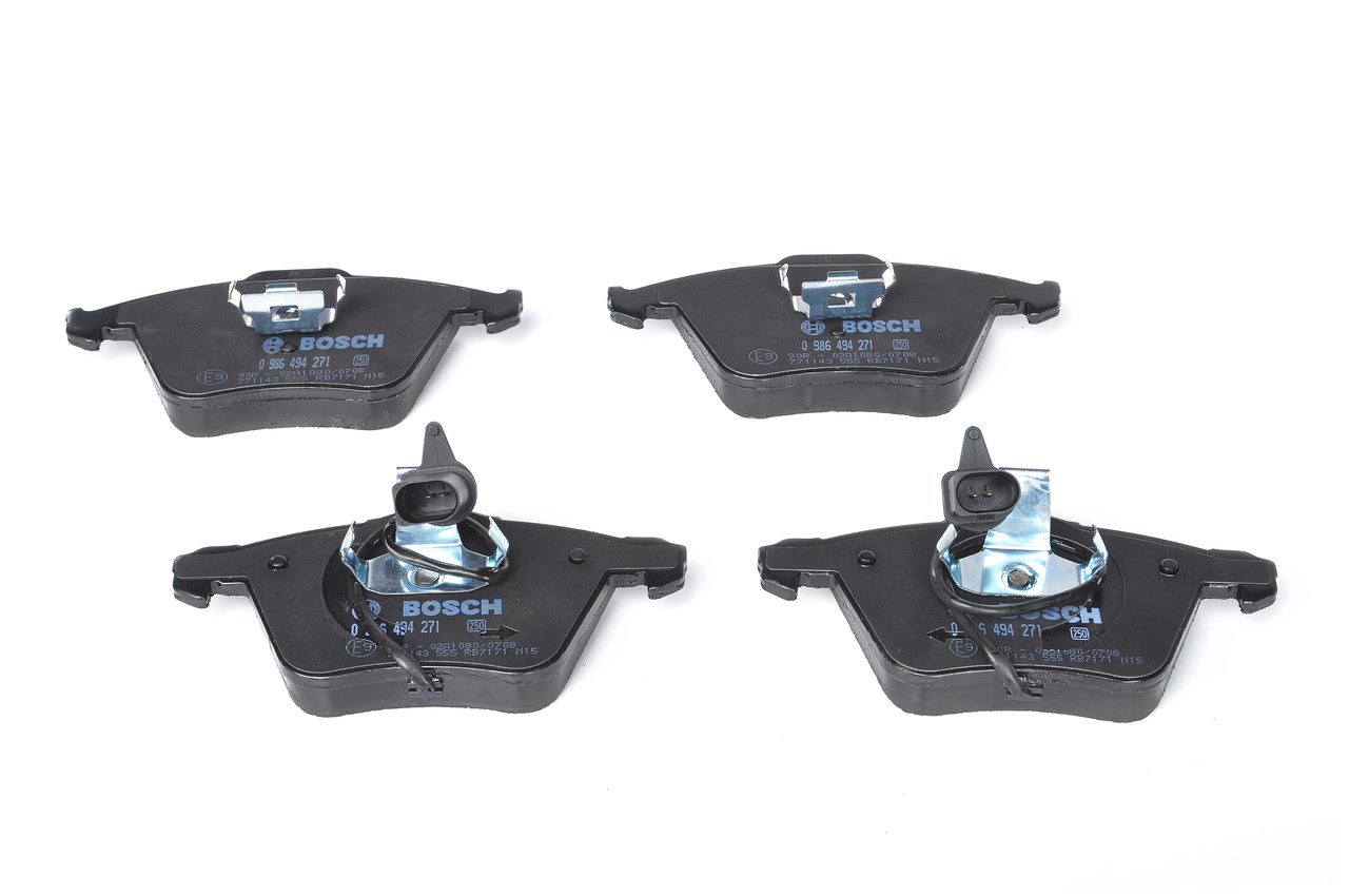 Brake Pad Set, disc brake - 0 986 494 271 BOSCH