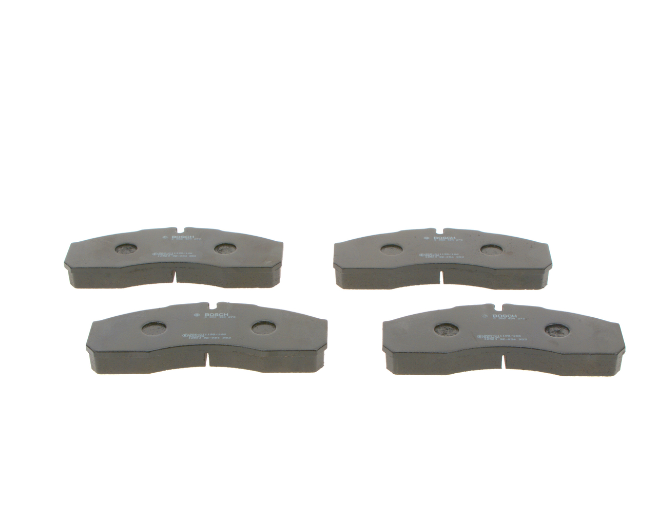 Brake Pad Set, disc brake - 0 986 494 273 BOSCH