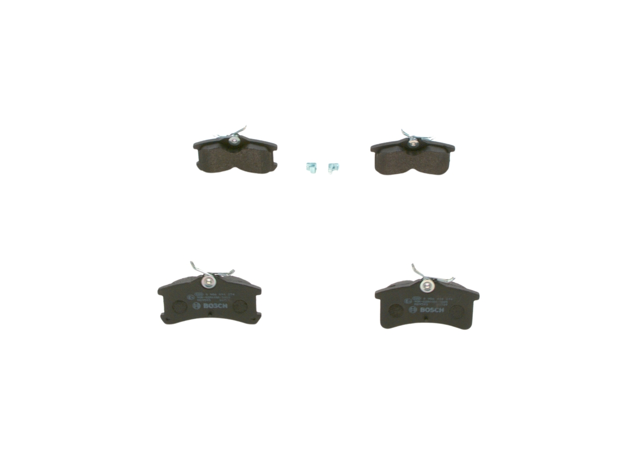 Brake Pad Set, disc brake - 0 986 494 274 BOSCH