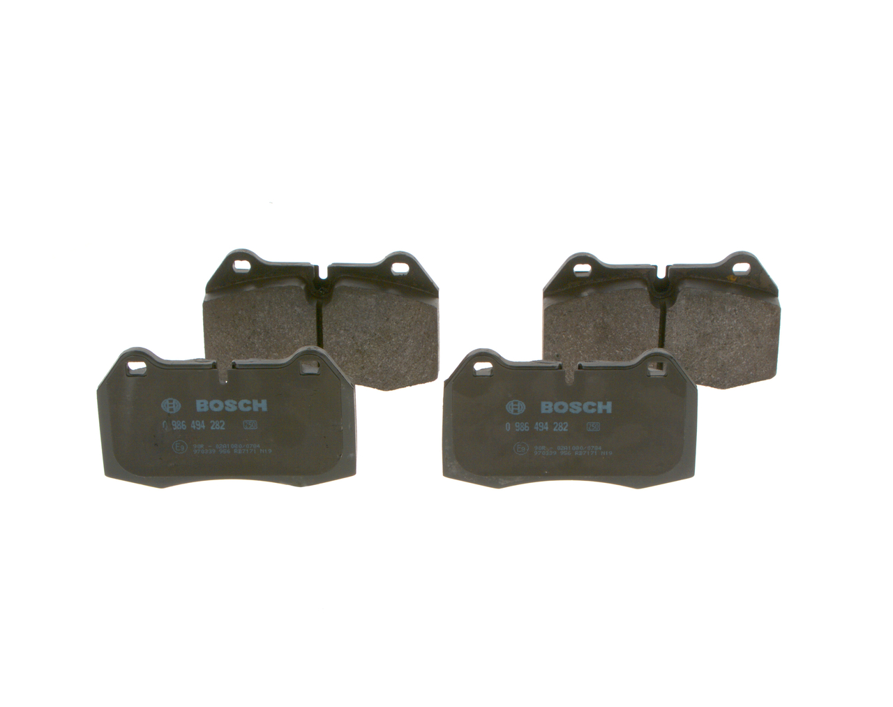 Brake Pad Set, disc brake - 0 986 494 282 BOSCH