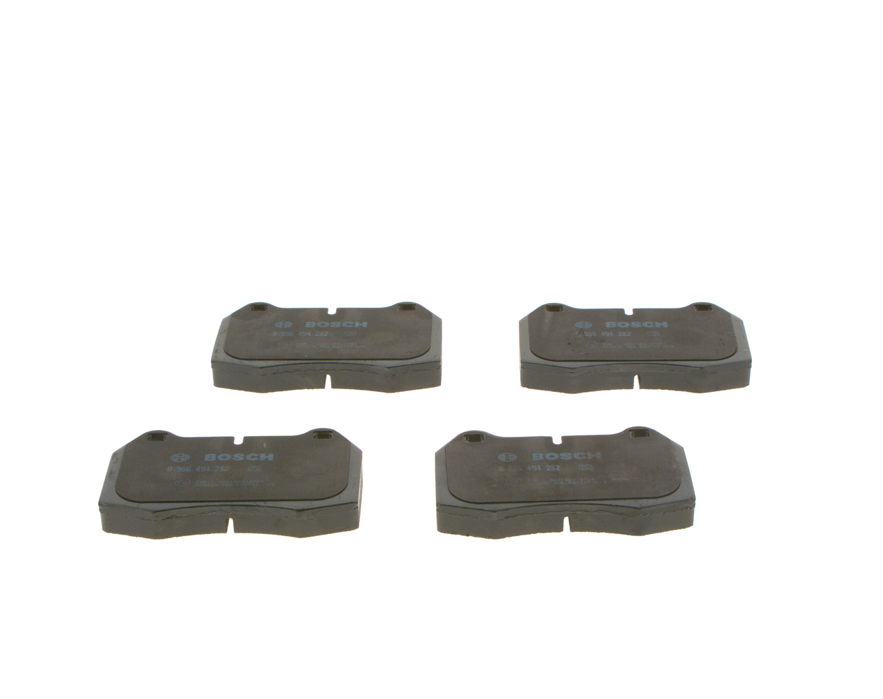 Brake Pad Set, disc brake - 0 986 494 282 BOSCH
