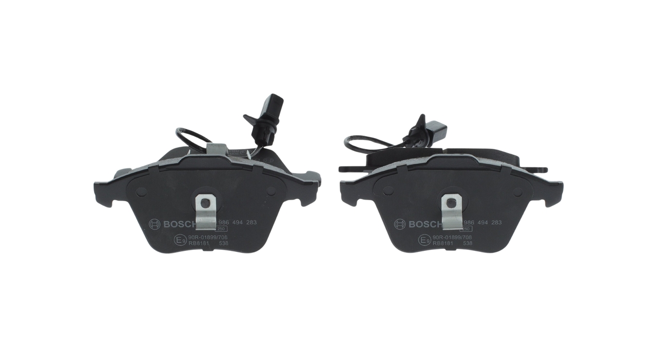 Brake Pad Set, disc brake - 0 986 494 283 BOSCH