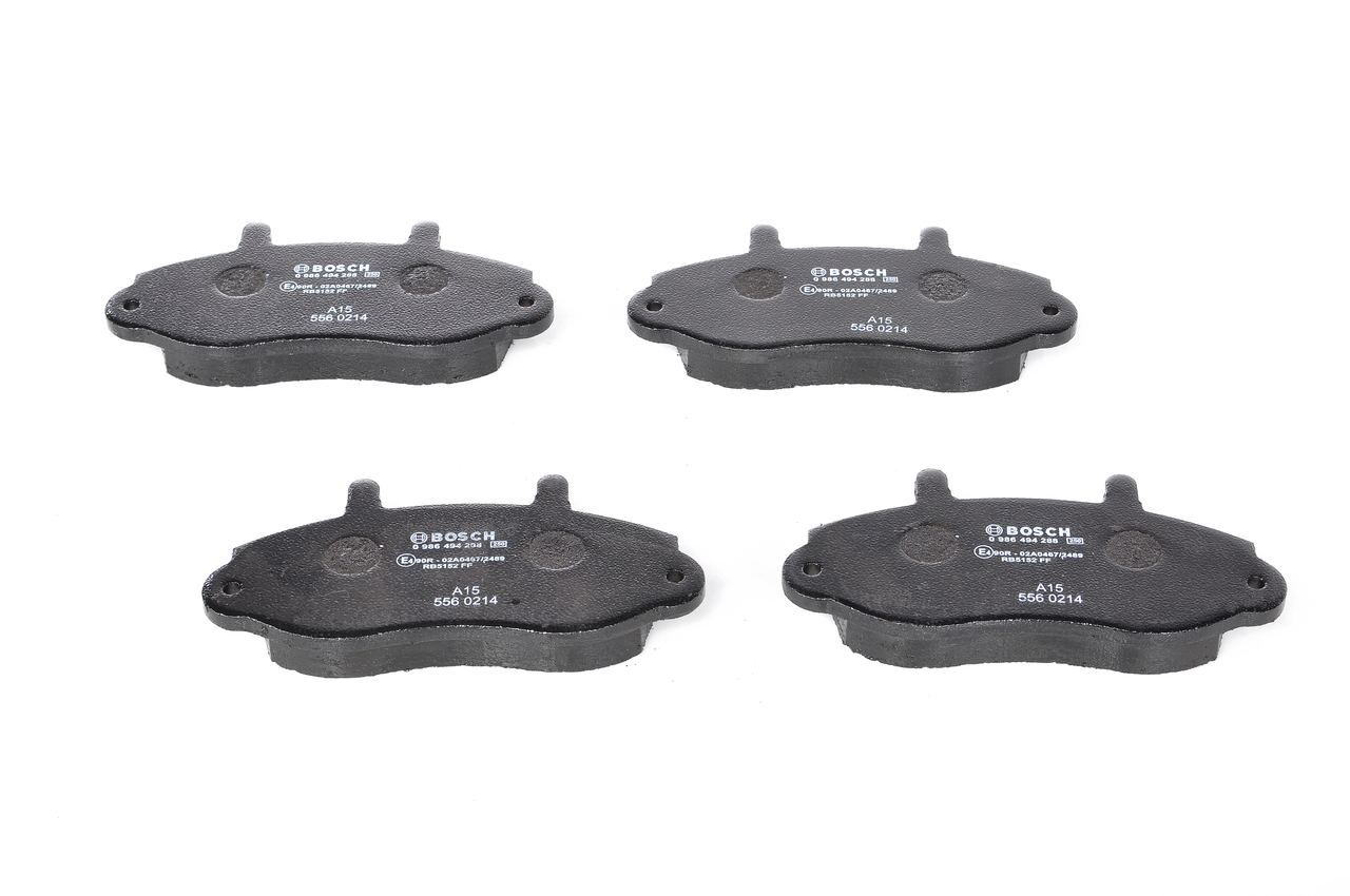 Brake Pad Set, disc brake - 0 986 494 288 BOSCH