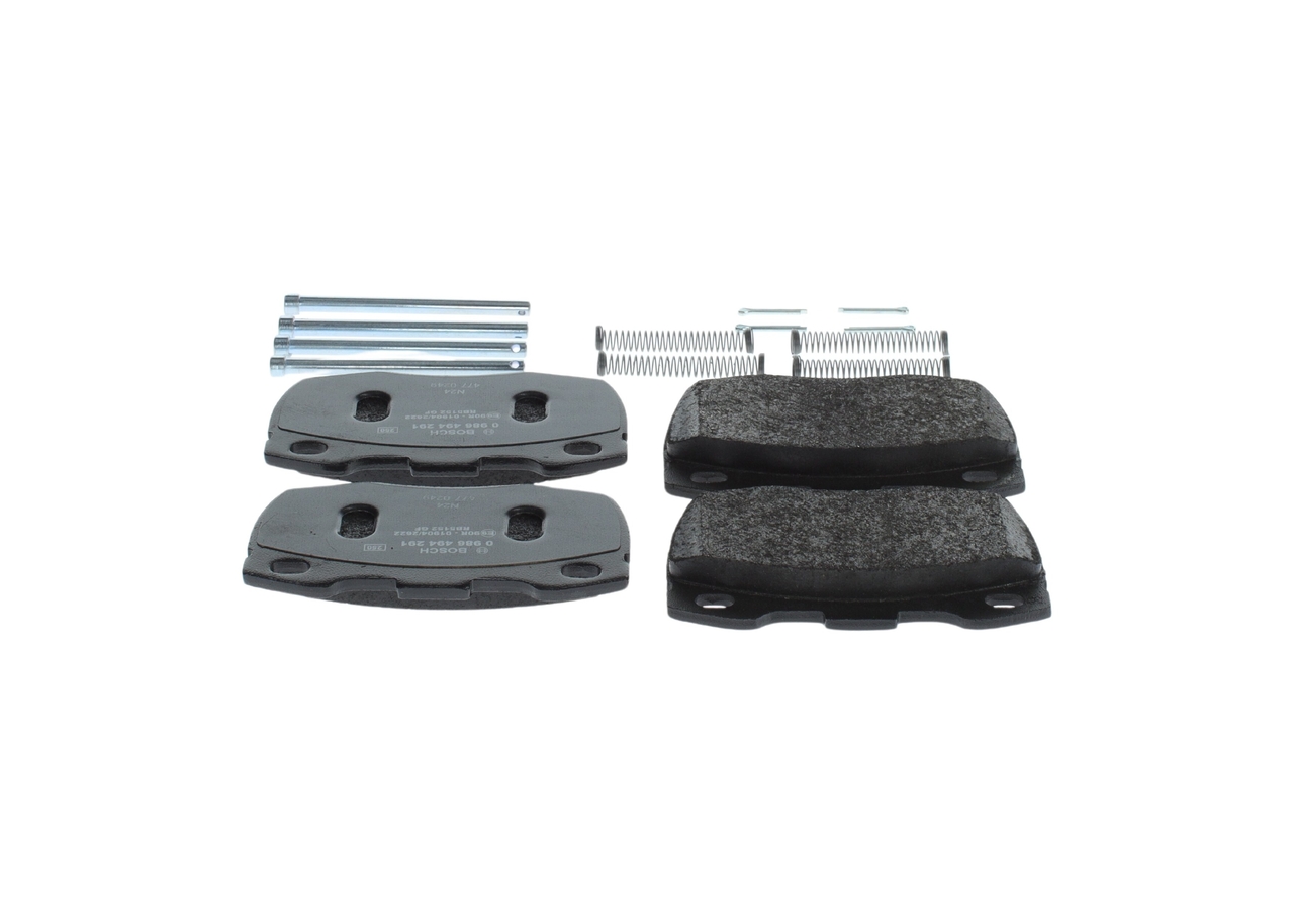 Brake Pad Set, disc brake - 0 986 494 291 BOSCH