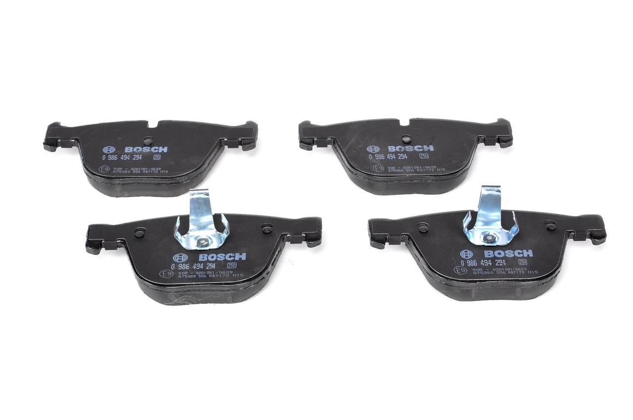 Brake Pad Set, disc brake - 0 986 494 294 BOSCH