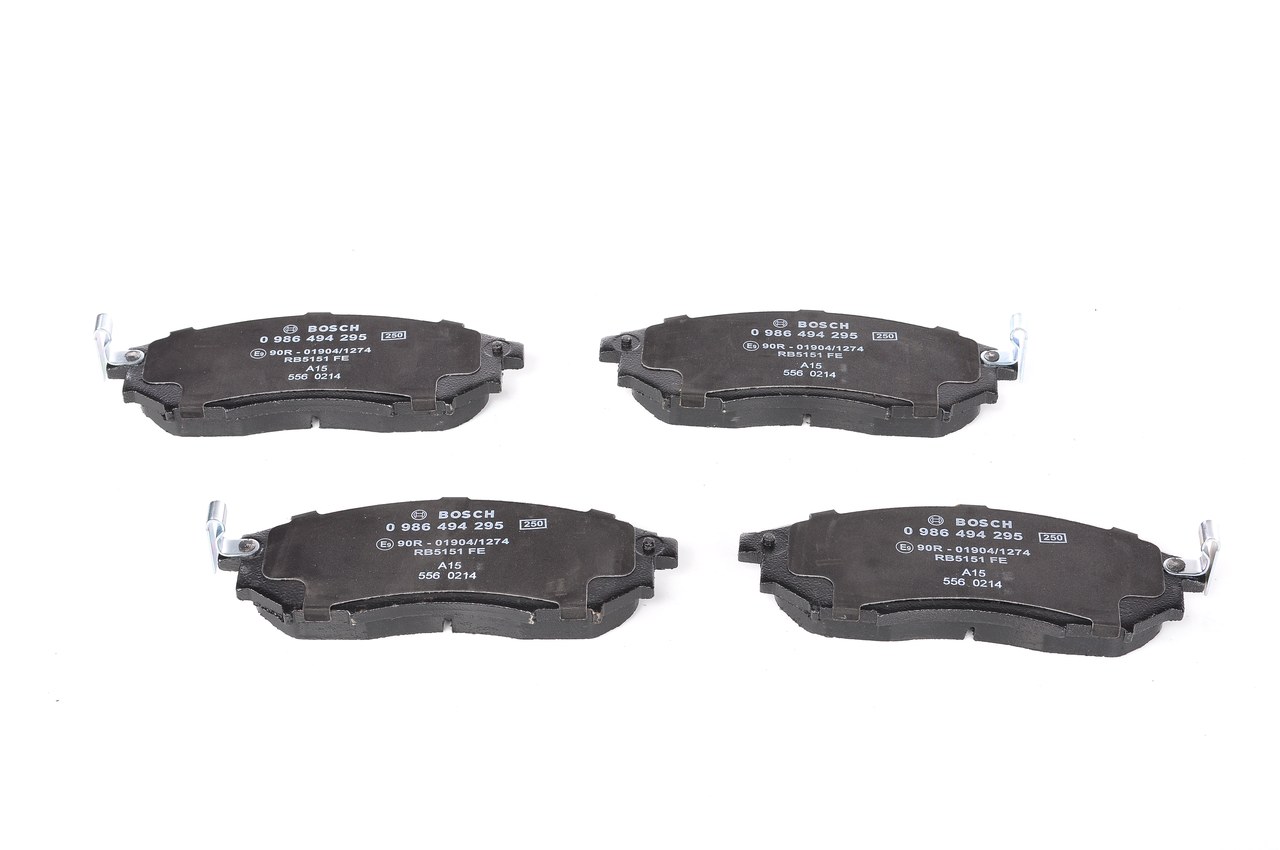 Brake Pad Set, disc brake - 0 986 494 295 BOSCH