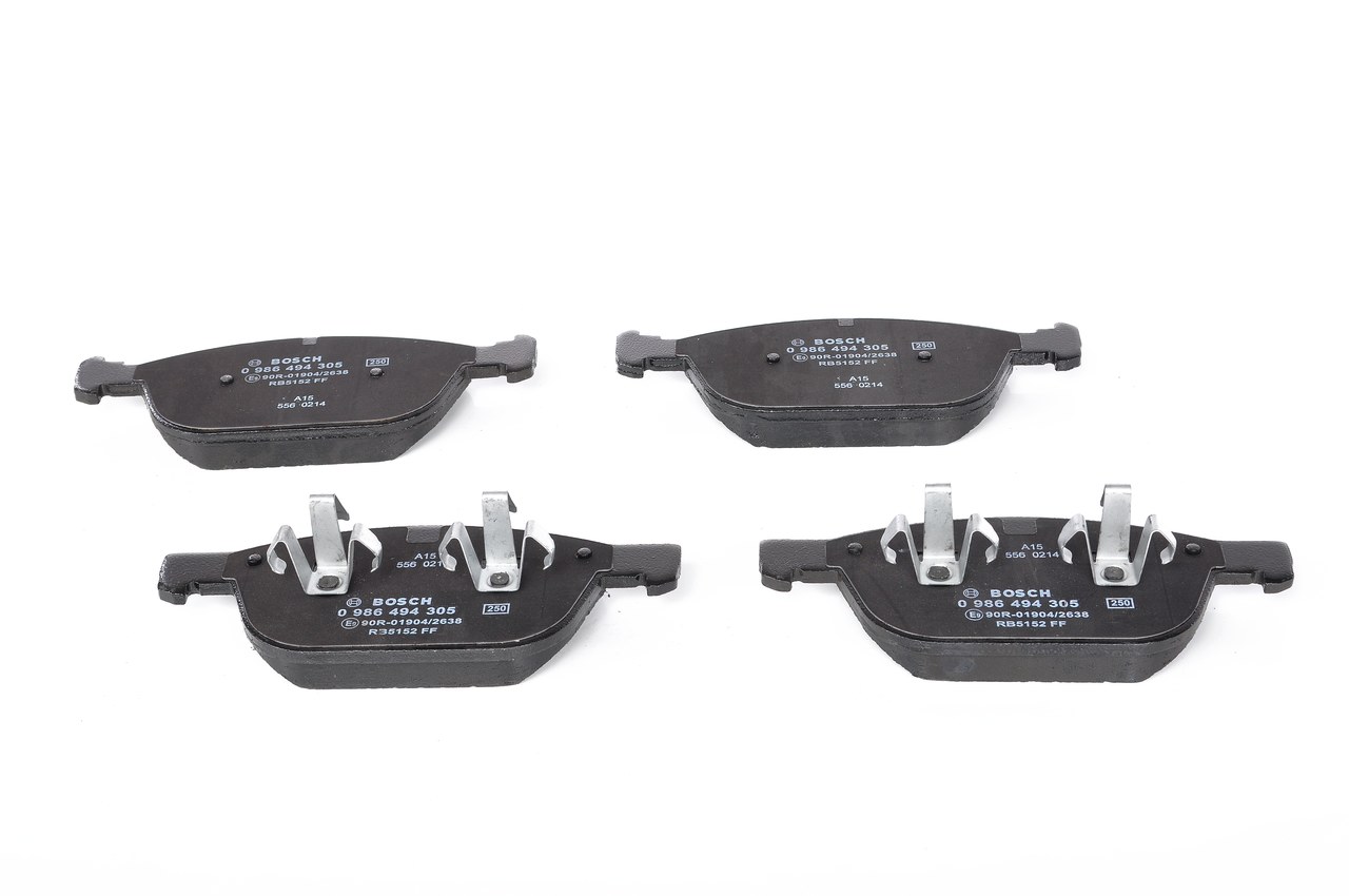Brake Pad Set, disc brake - 0 986 494 305 BOSCH