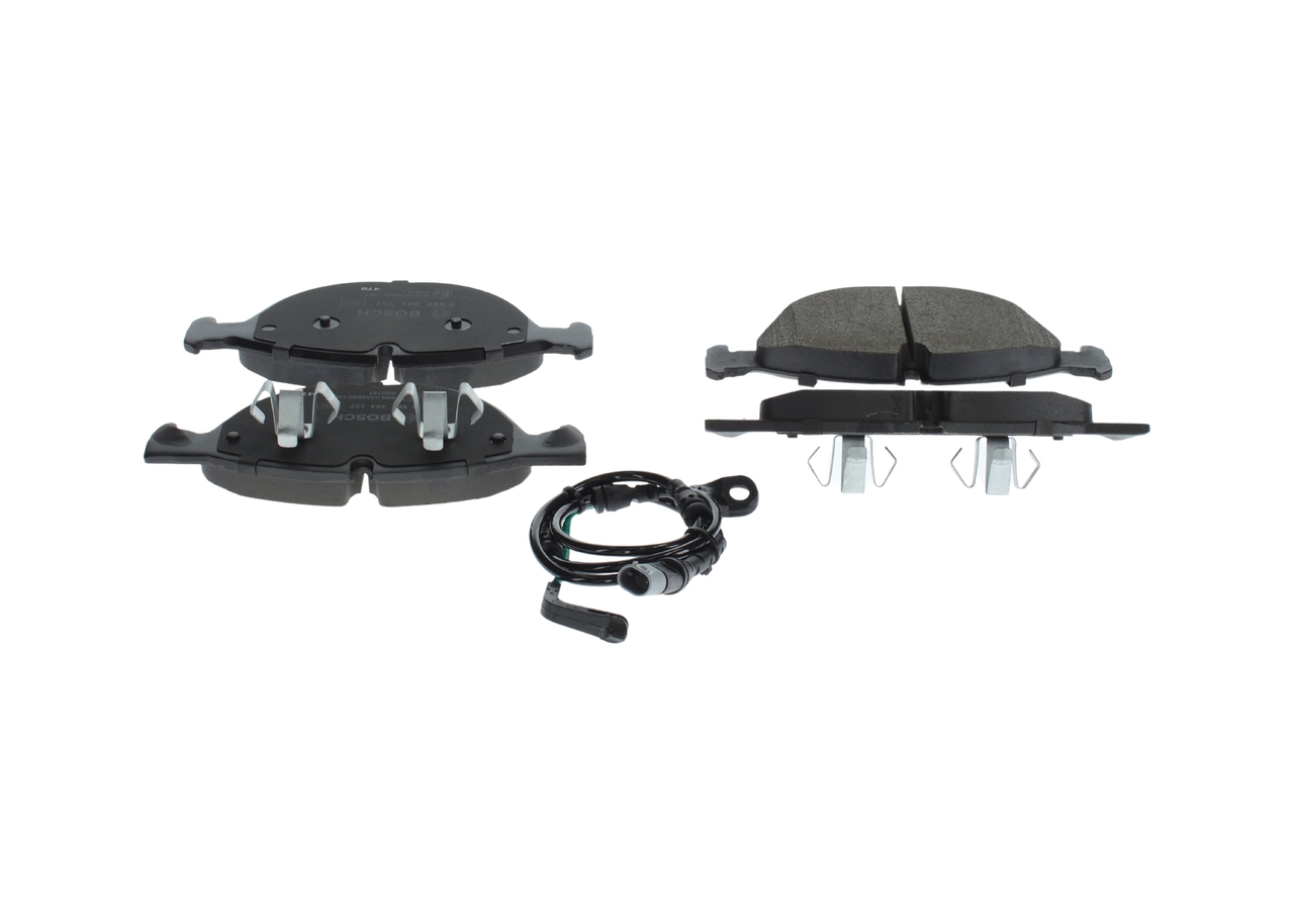 Kit pastiglie freno, Freno a disco - 0 986 494 307 BOSCH