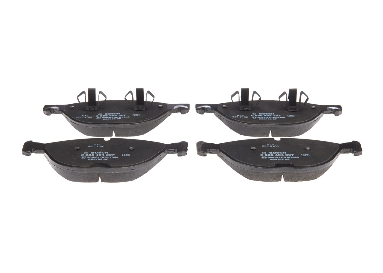 Kit pastiglie freno, Freno a disco - 0 986 494 307 BOSCH