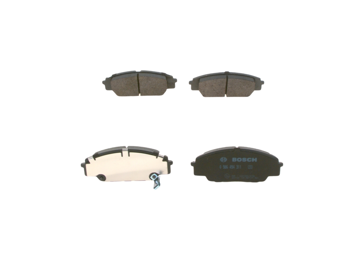 Brake Pad Set, disc brake - 0 986 494 311 BOSCH