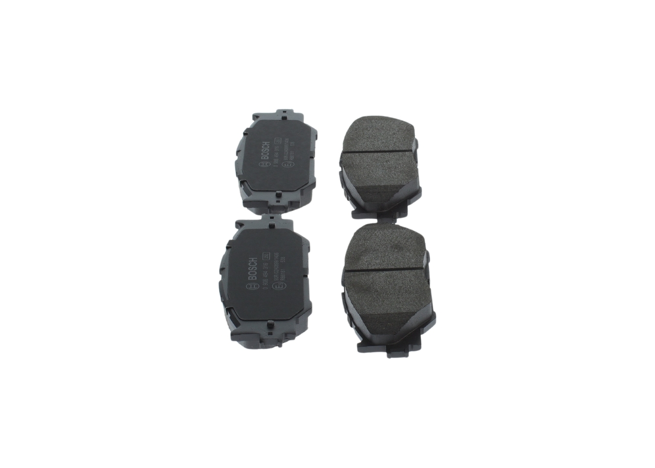 Brake Pad Set, disc brake - 0 986 494 316 BOSCH