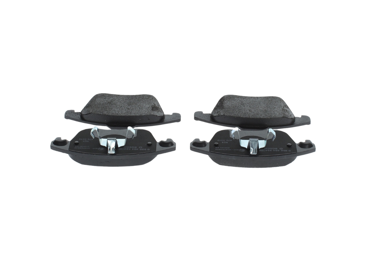 Комплект тормозных колодок, дисковый тормоз - 0 986 494 324 BOSCH