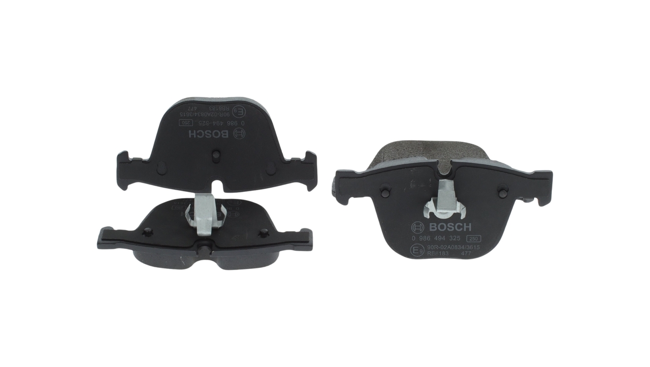 Brake Pad Set, disc brake - 0 986 494 325 BOSCH