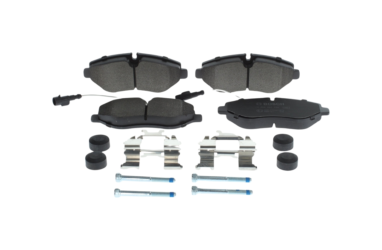 Kit pastiglie freno, Freno a disco - 0 986 494 334 BOSCH