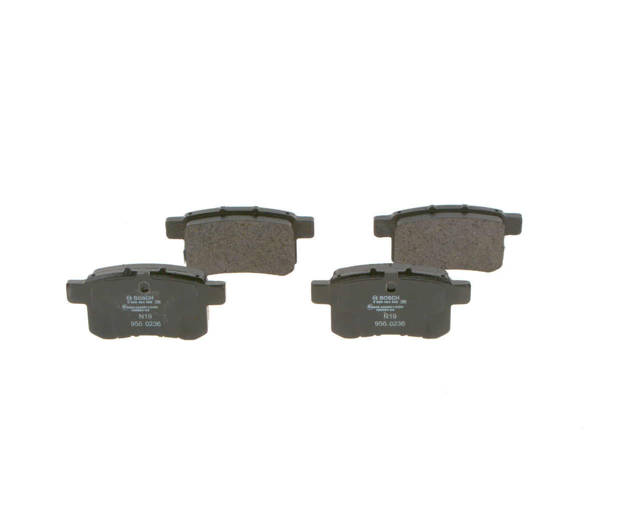 Kit pastiglie freno, Freno a disco - 0 986 494 338 BOSCH