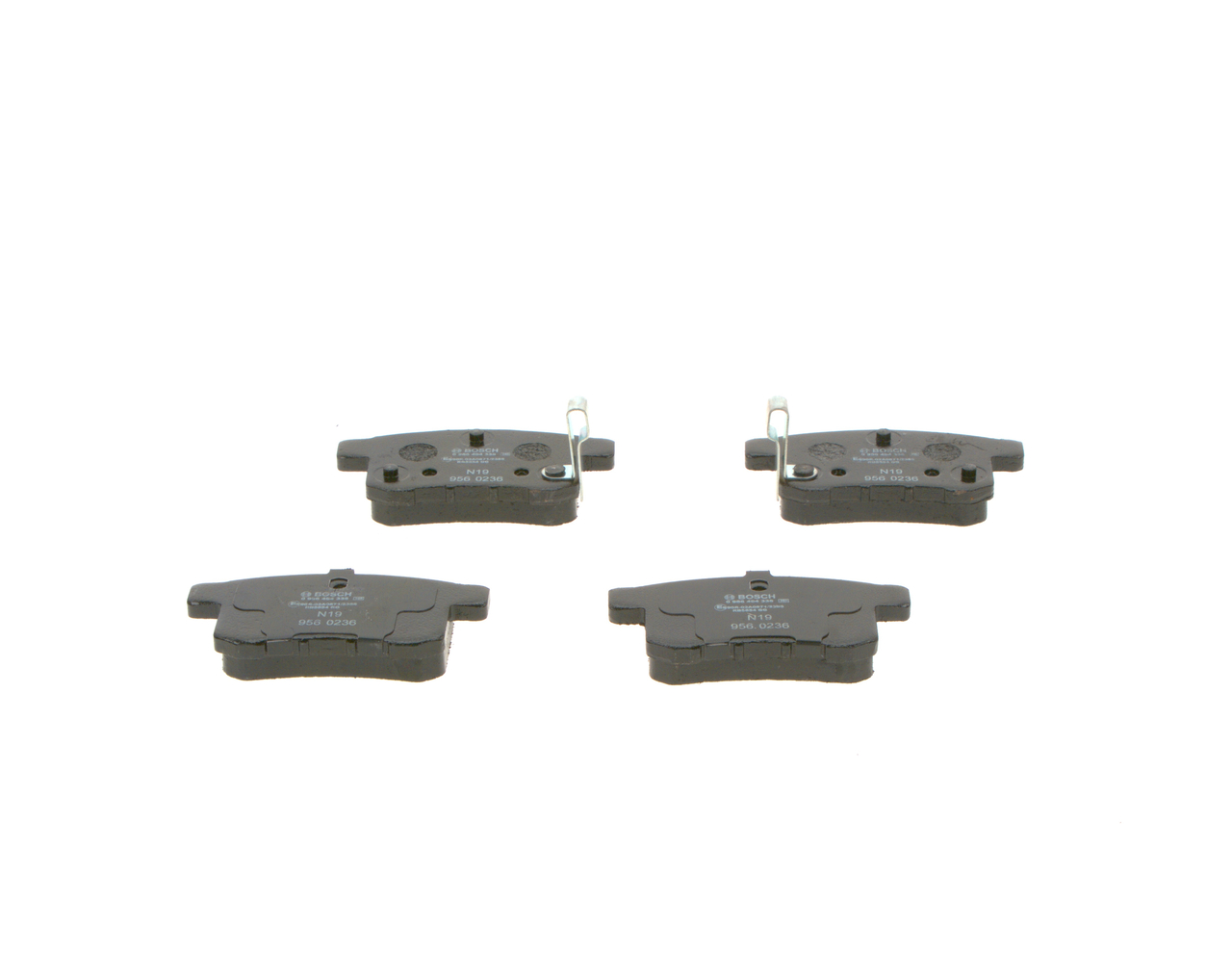 Brake Pad Set, disc brake - 0 986 494 338 BOSCH