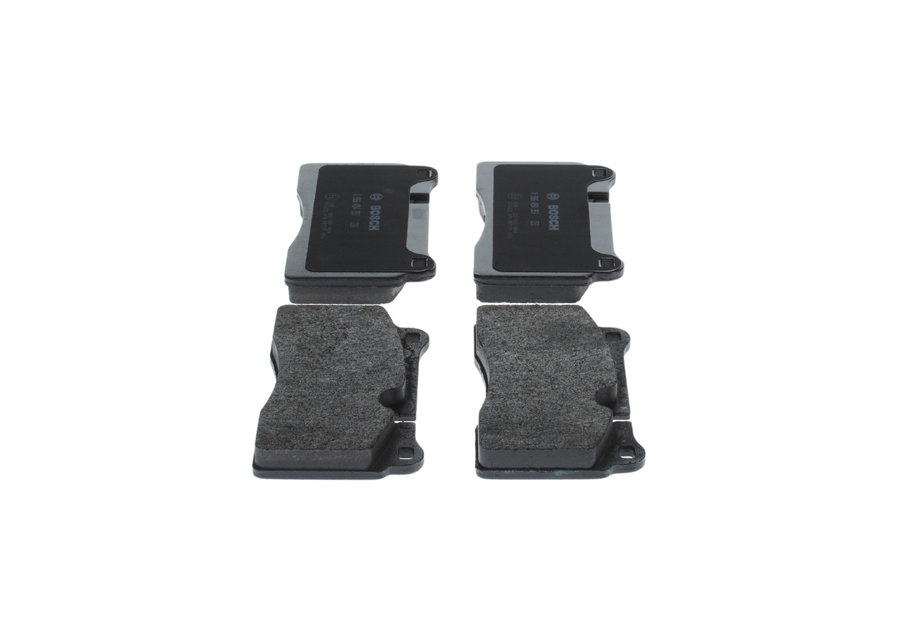 Brake Pad Set, disc brake - 0 986 494 351 BOSCH
