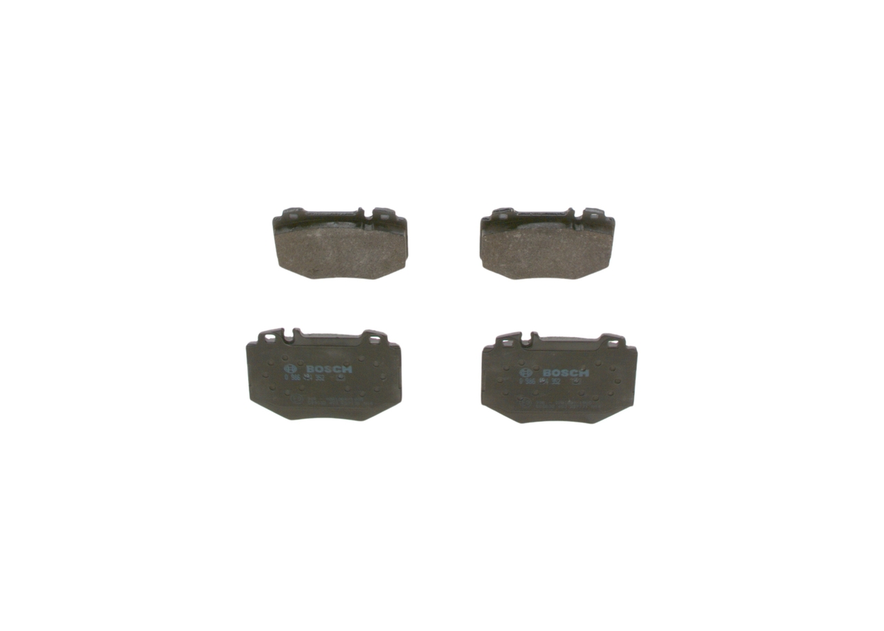 Kit pastiglie freno, Freno a disco - 0 986 494 352 BOSCH