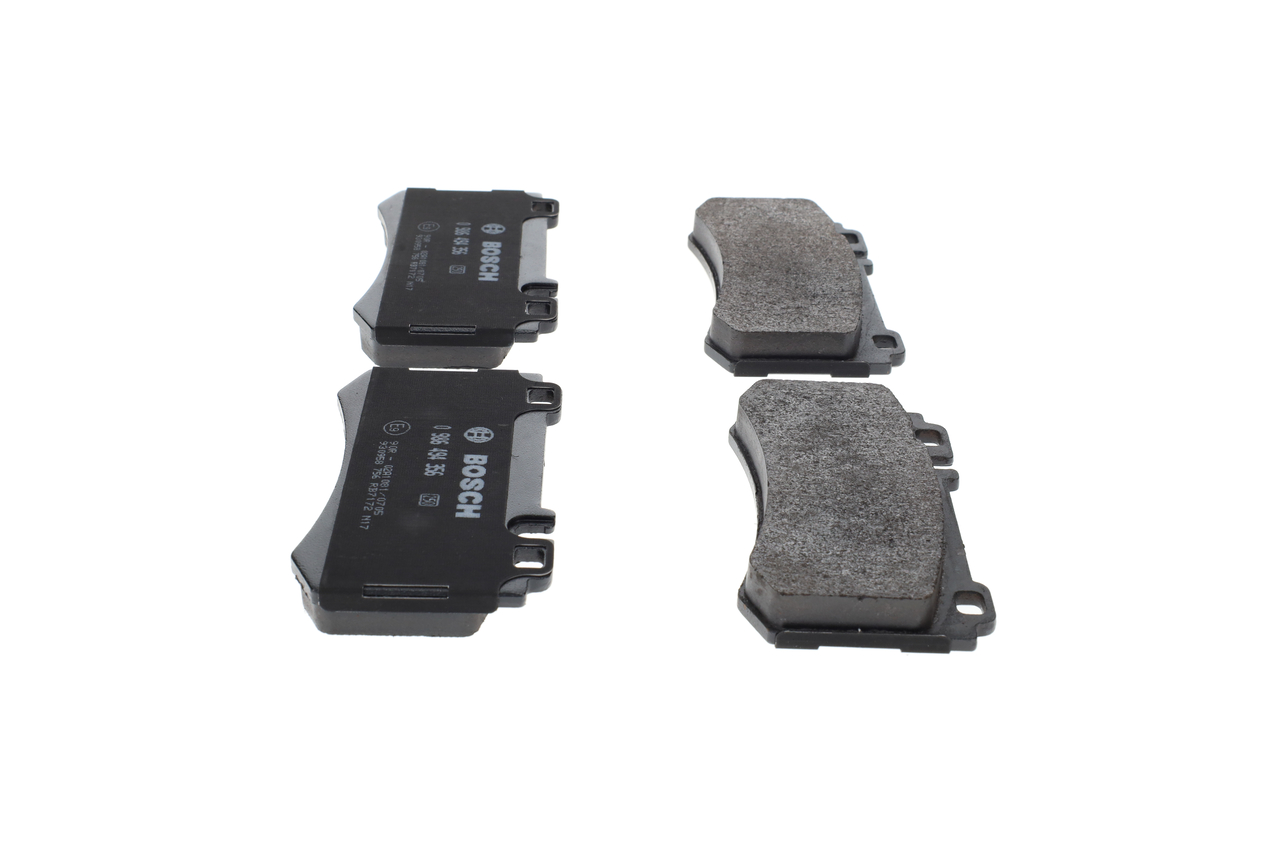 Brake Pad Set, disc brake - 0 986 494 356 BOSCH