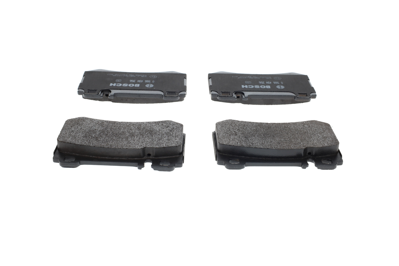 Brake Pad Set, disc brake - 0 986 494 356 BOSCH