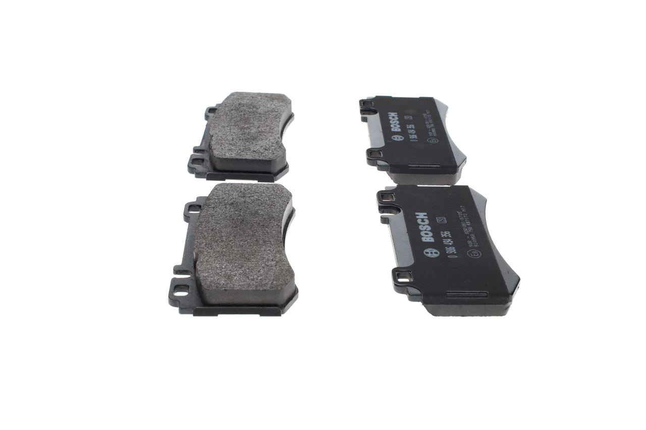 Brake Pad Set, disc brake - 0 986 494 356 BOSCH