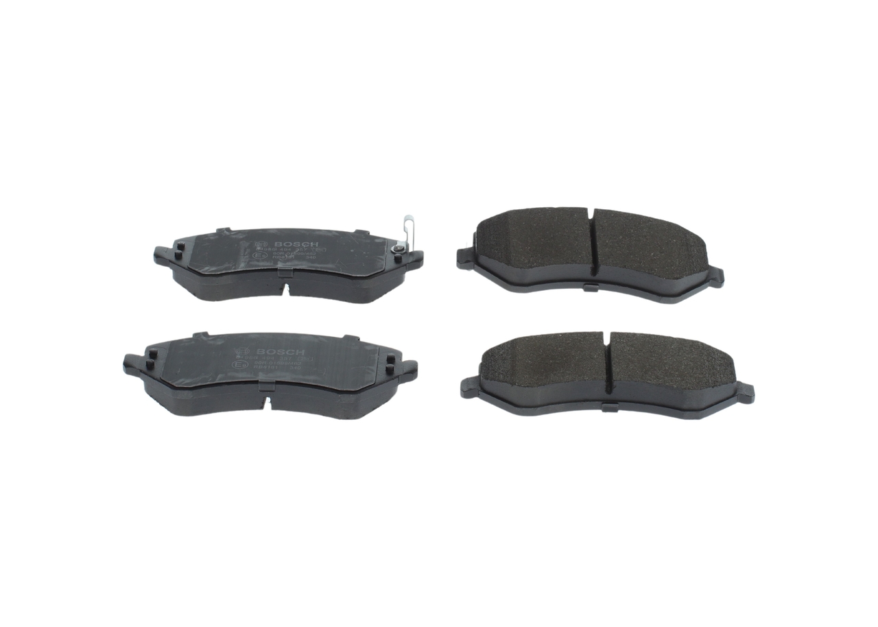 Brake Pad Set, disc brake - 0 986 494 357 BOSCH