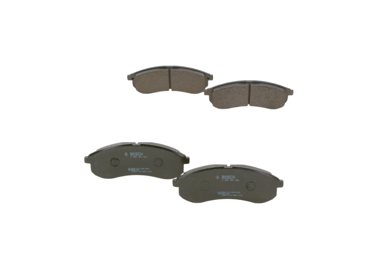 Brake Pad Set, disc brake - 0 986 494 362 BOSCH