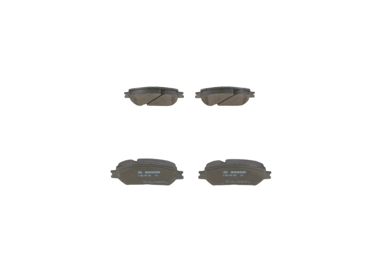 Brake Pad Set, disc brake - 0 986 494 363 BOSCH
