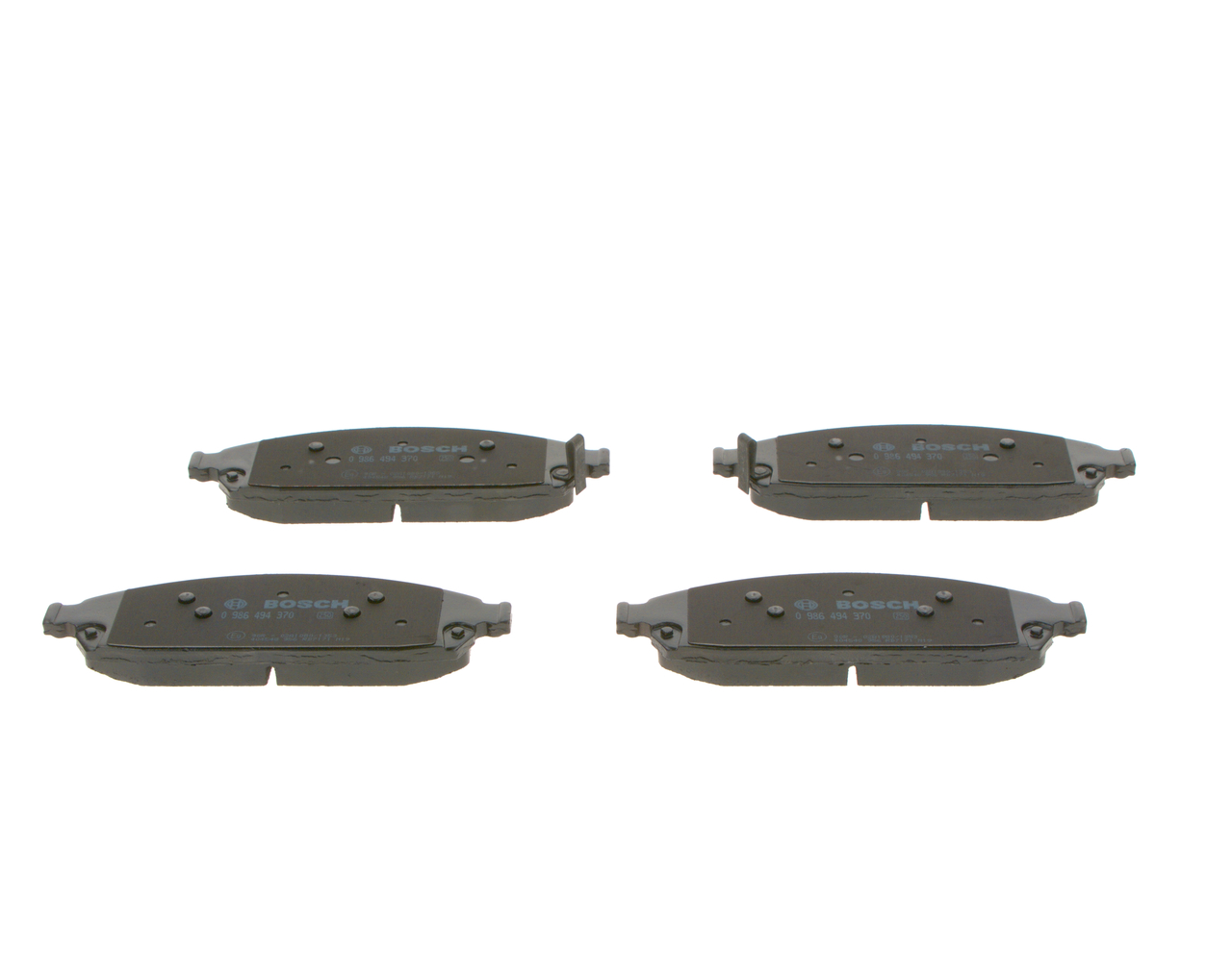 Brake Pad Set, disc brake - 0 986 494 370 BOSCH