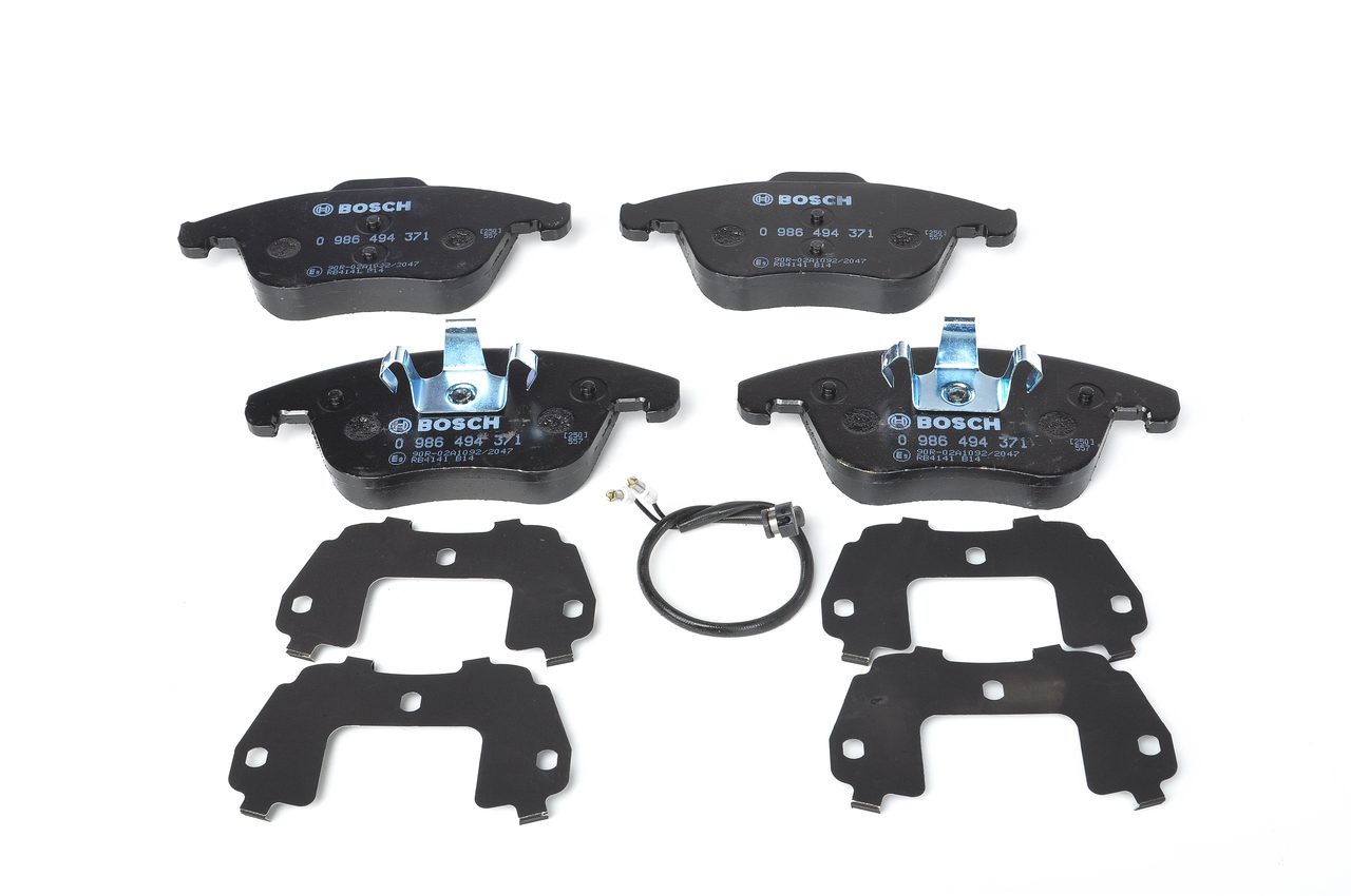 Brake Pad Set, disc brake - 0 986 494 371 BOSCH