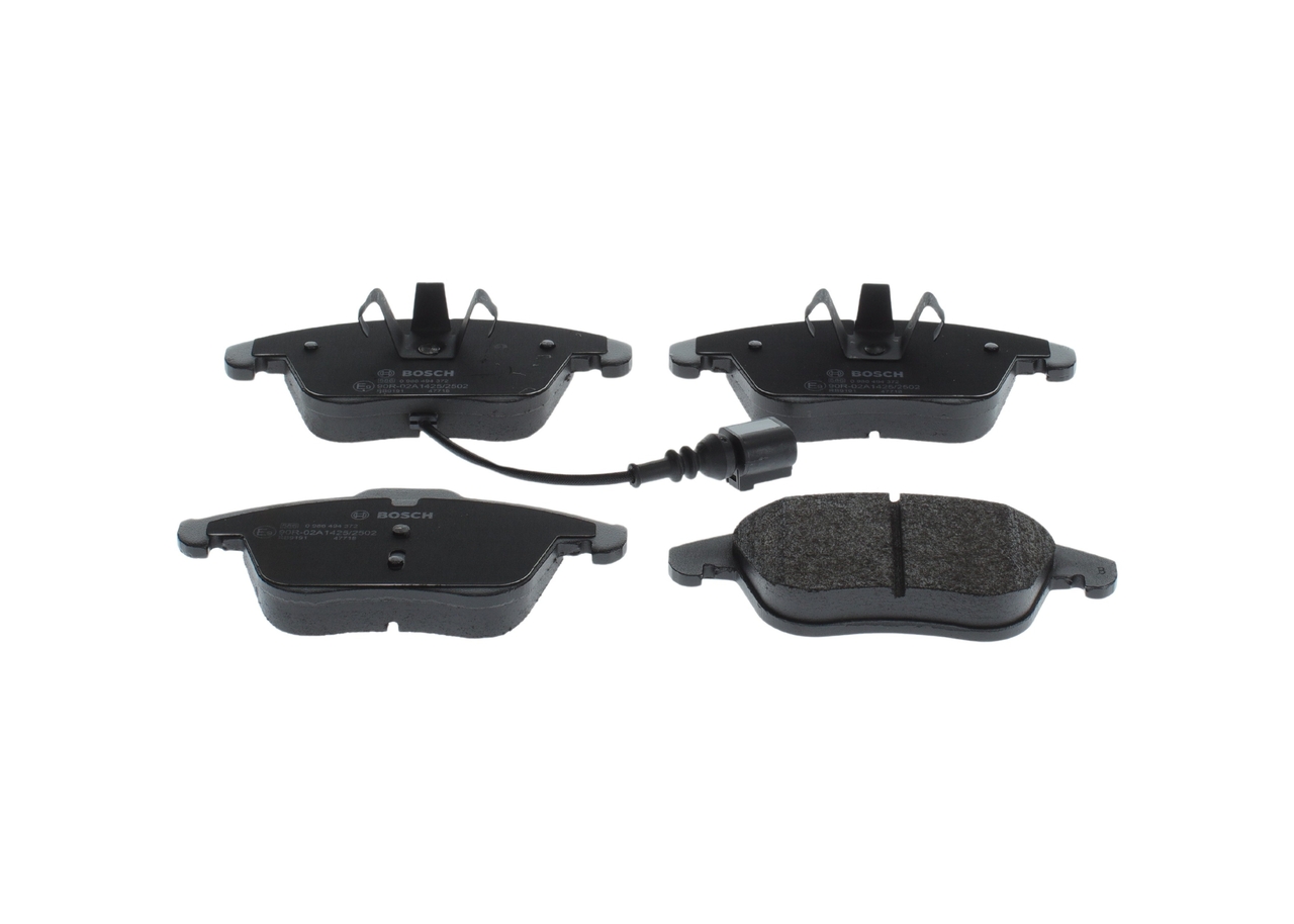 Kit pastiglie freno, Freno a disco - 0 986 494 372 BOSCH