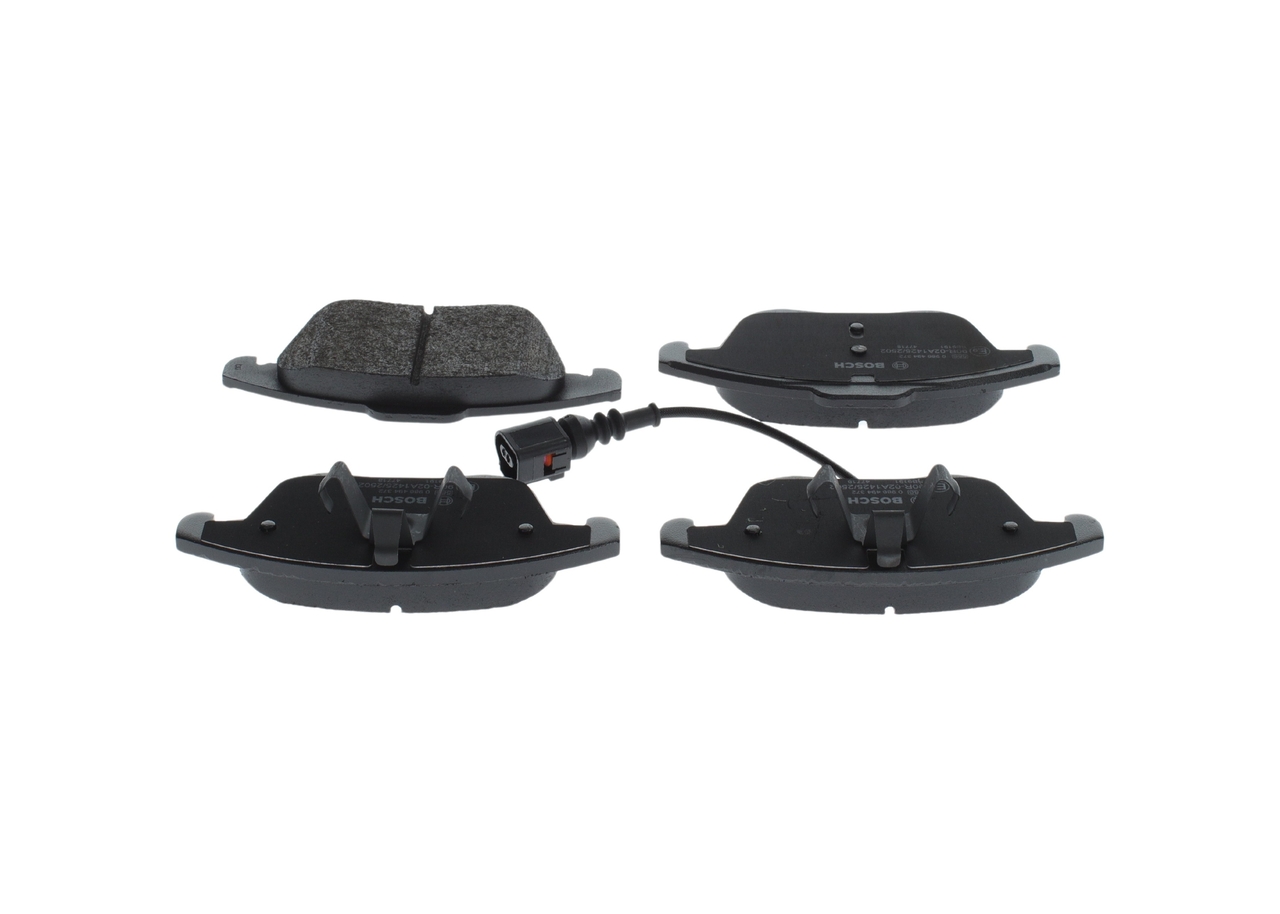 Brake Pad Set, disc brake - 0 986 494 372 BOSCH