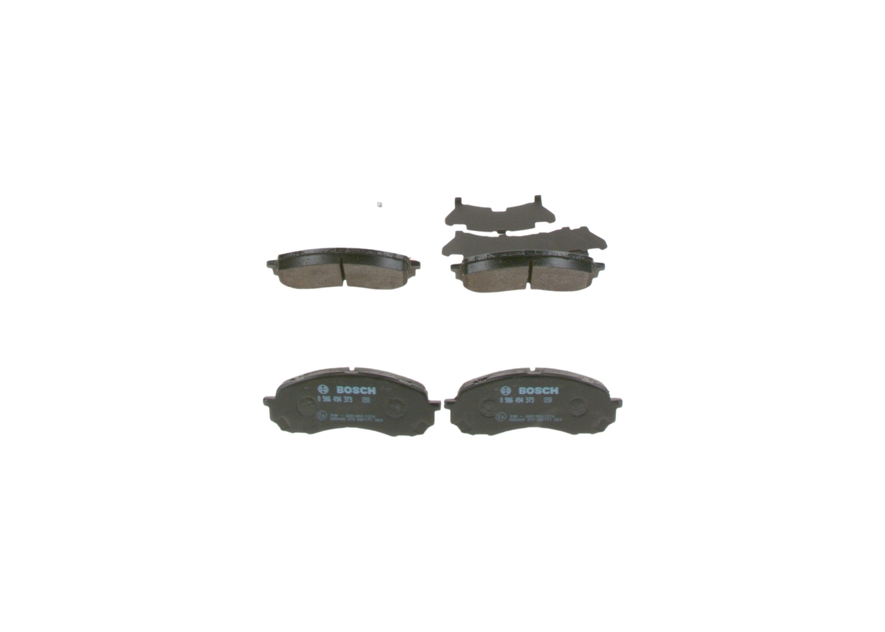 Brake Pad Set, disc brake - 0 986 494 373 BOSCH