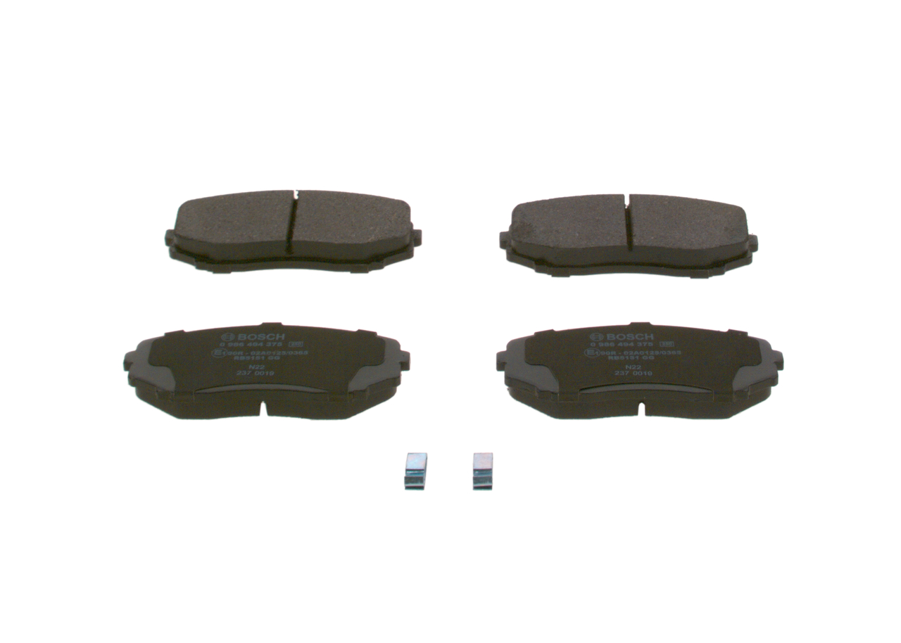 Kit pastiglie freno, Freno a disco - 0 986 494 375 BOSCH