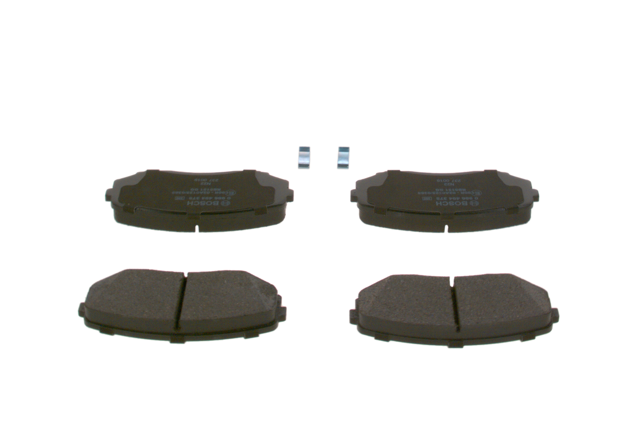 Brake Pad Set, disc brake - 0 986 494 375 BOSCH