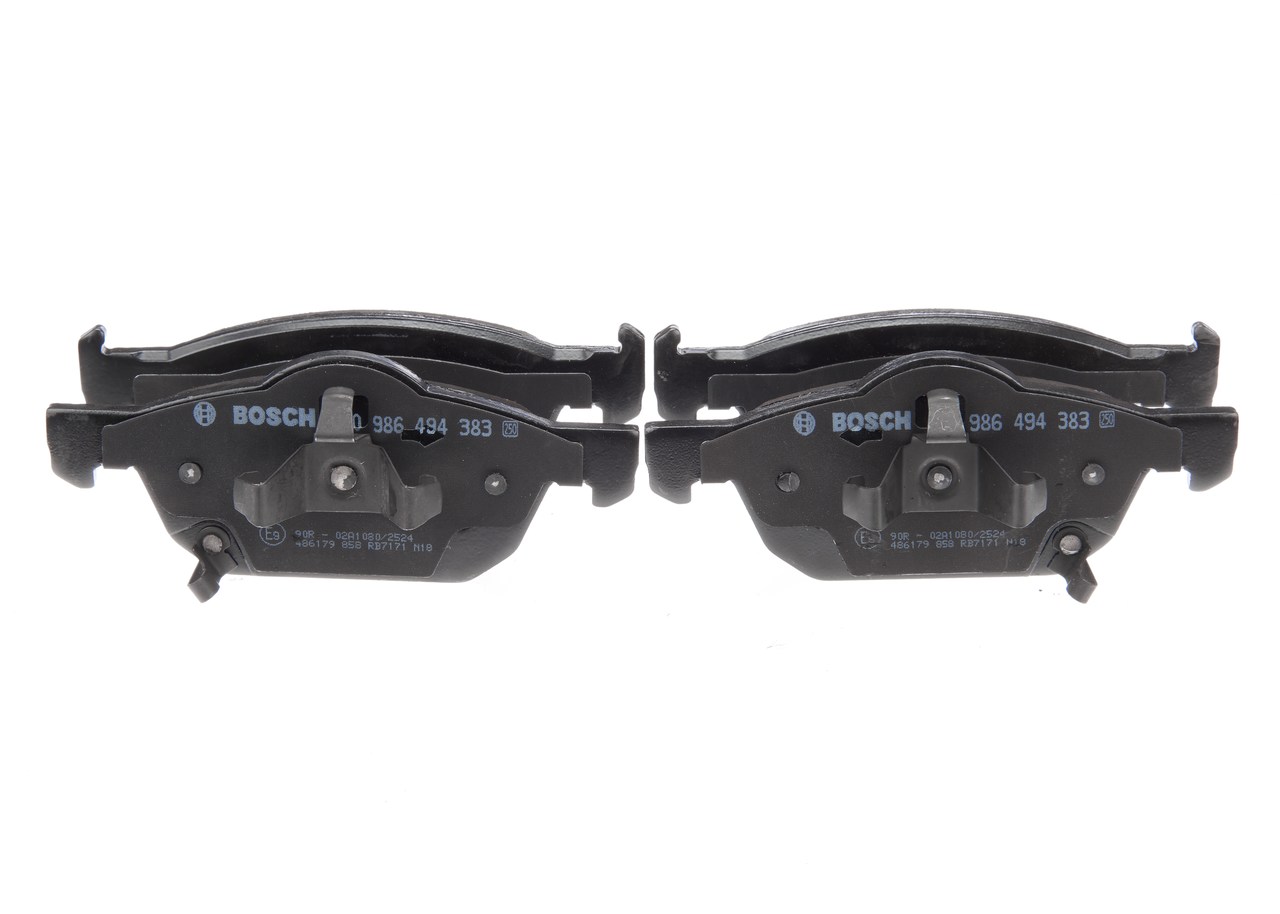 Brake Pad Set, disc brake - 0 986 494 383 BOSCH