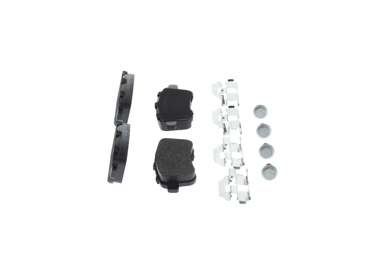 Brake Pad Set, disc brake - 0 986 494 384 BOSCH