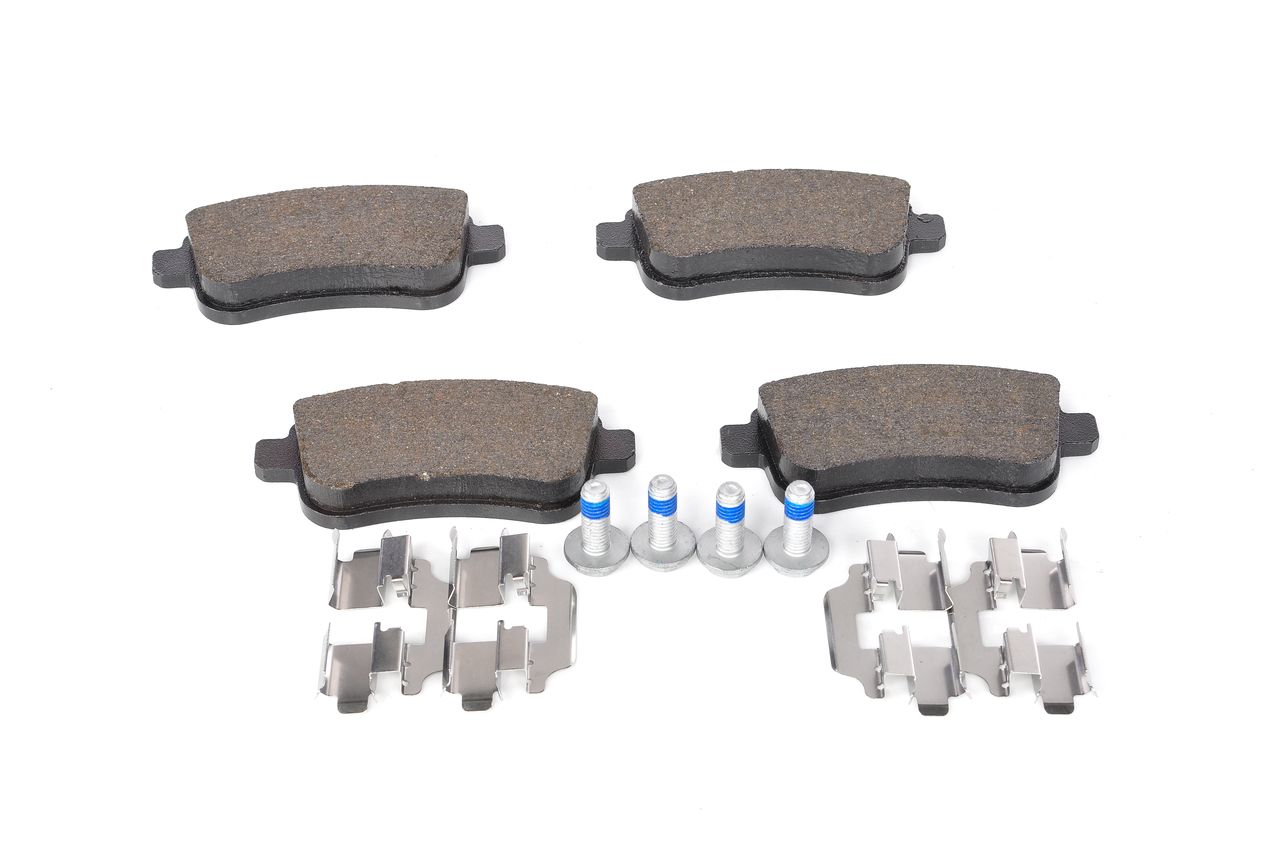 Brake Pad Set, disc brake - 0 986 494 384 BOSCH