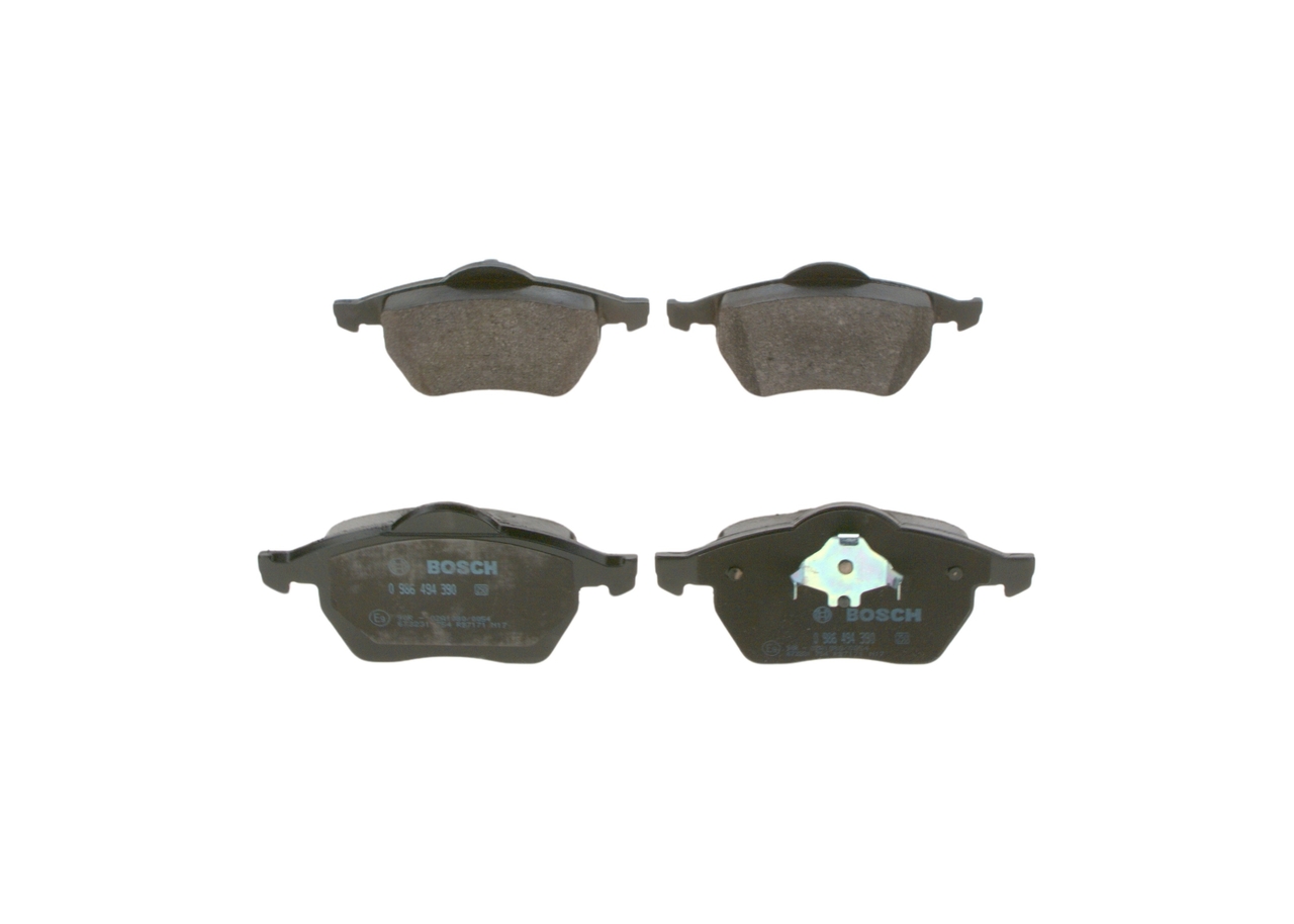Brake Pad Set, disc brake - 0 986 494 390 BOSCH
