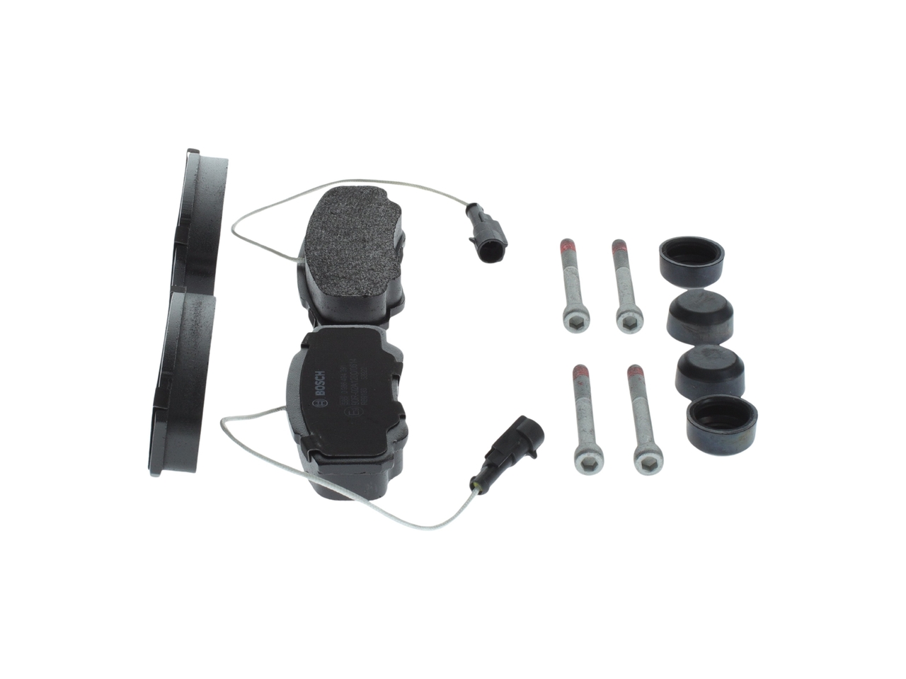 Brake Pad Set, disc brake - 0 986 494 391 BOSCH