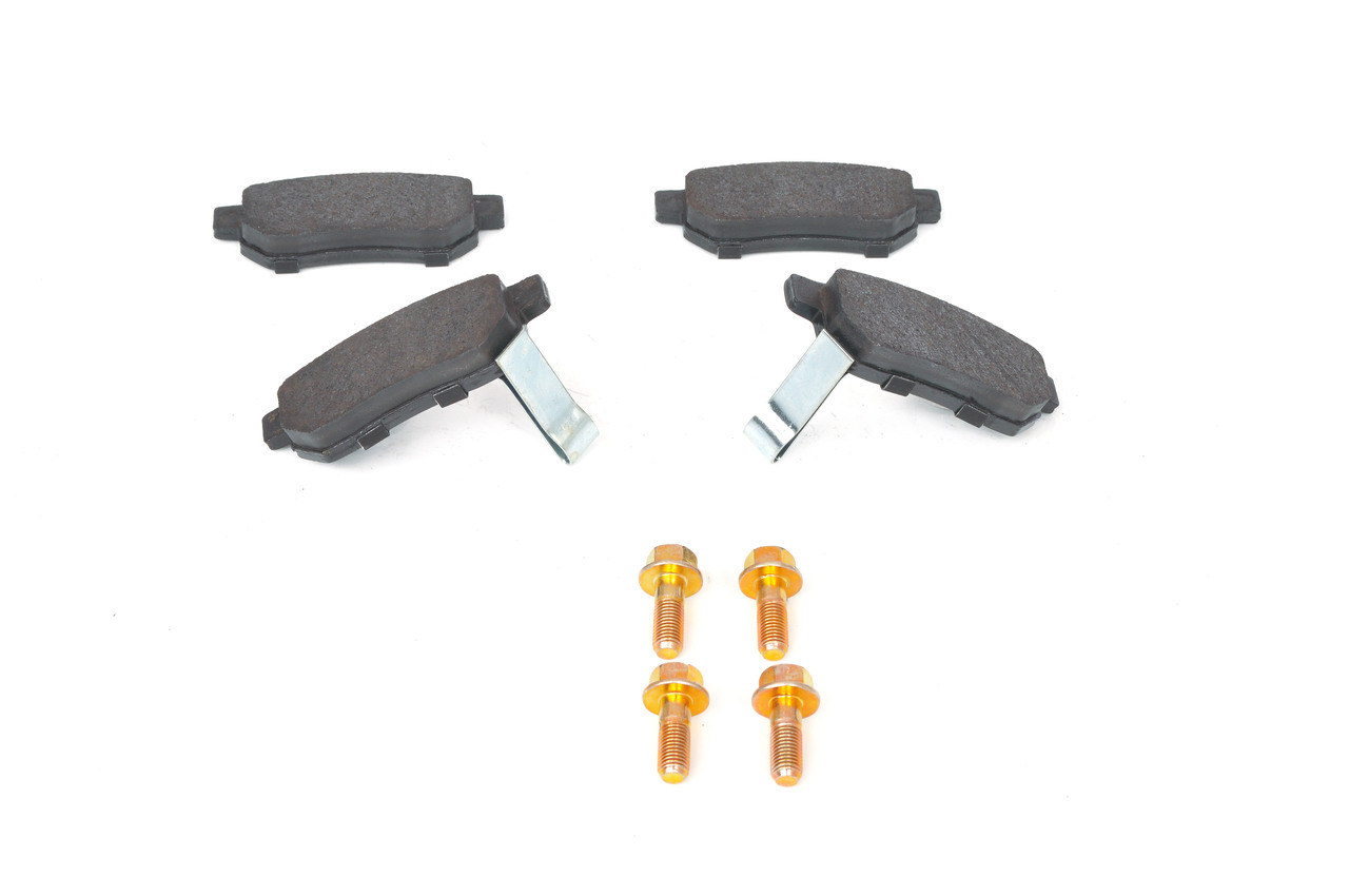 Brake Pad Set, disc brake - 0 986 494 392 BOSCH