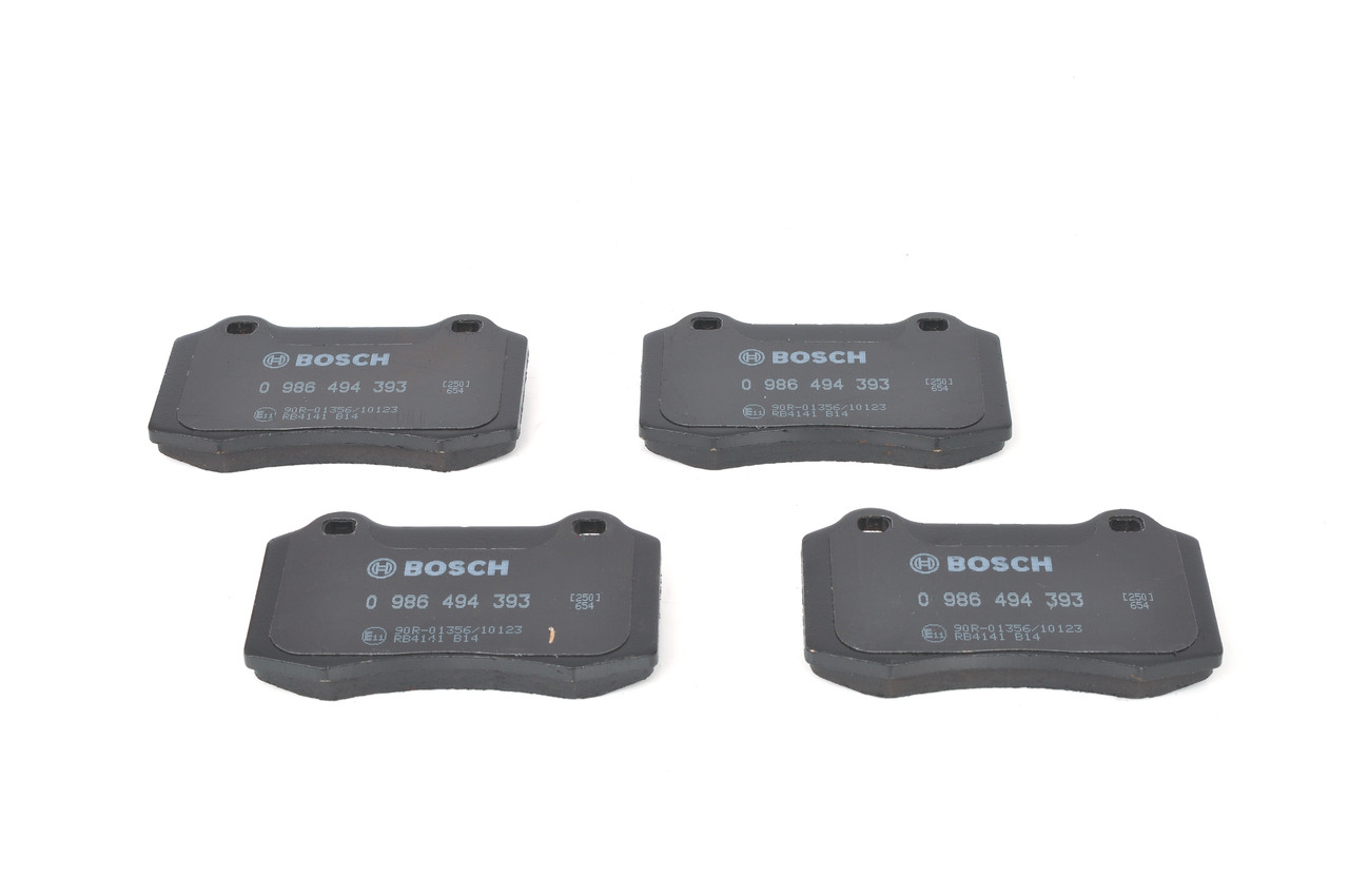 Brake Pad Set, disc brake - 0 986 494 393 BOSCH