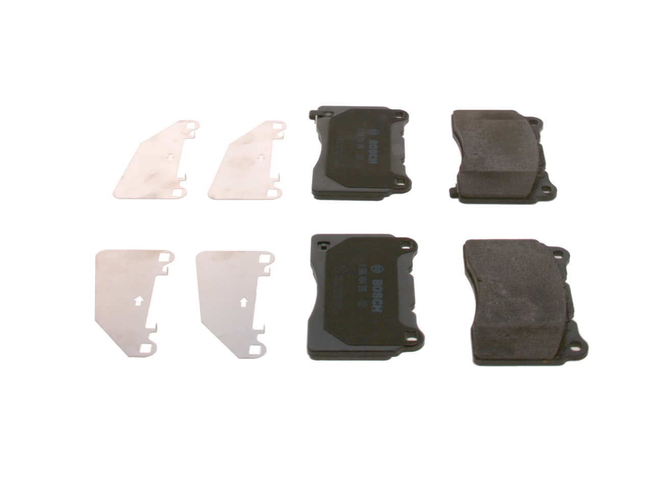 Brake Pad Set, disc brake - 0 986 494 395 BOSCH