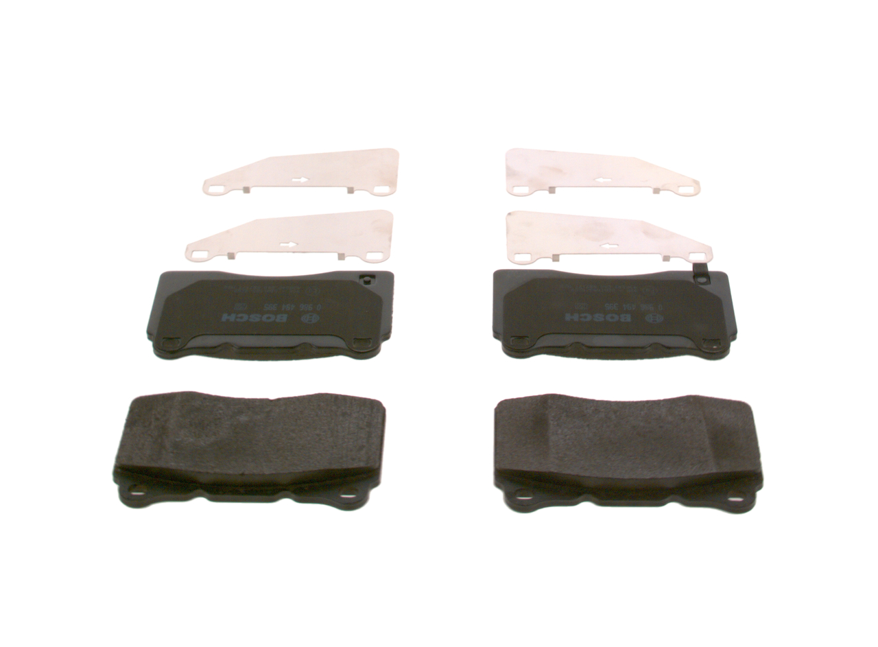 Brake Pad Set, disc brake - 0 986 494 395 BOSCH