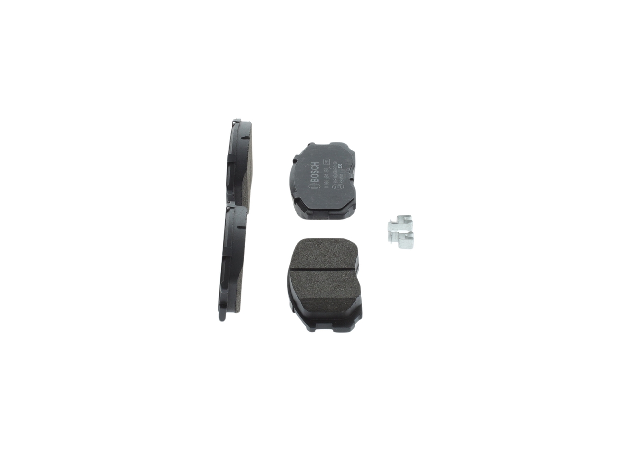 Brake Pad Set, disc brake - 0 986 494 397 BOSCH