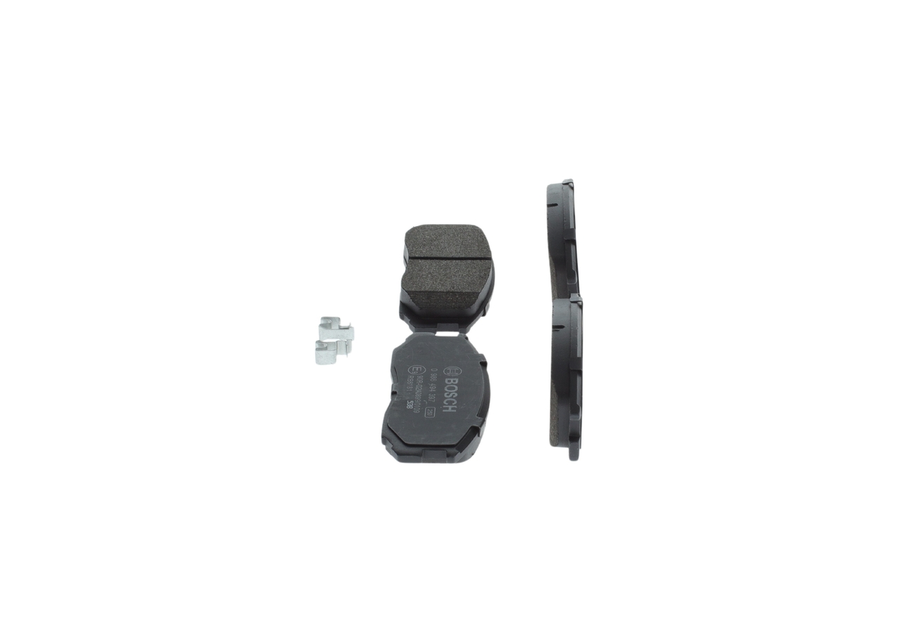 Brake Pad Set, disc brake - 0 986 494 397 BOSCH